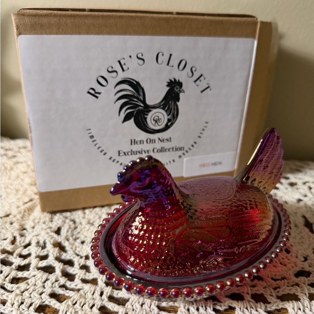 Rose’s Closet Hen on Nest